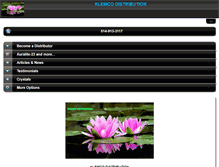 Tablet Screenshot of klemcodistribution.com